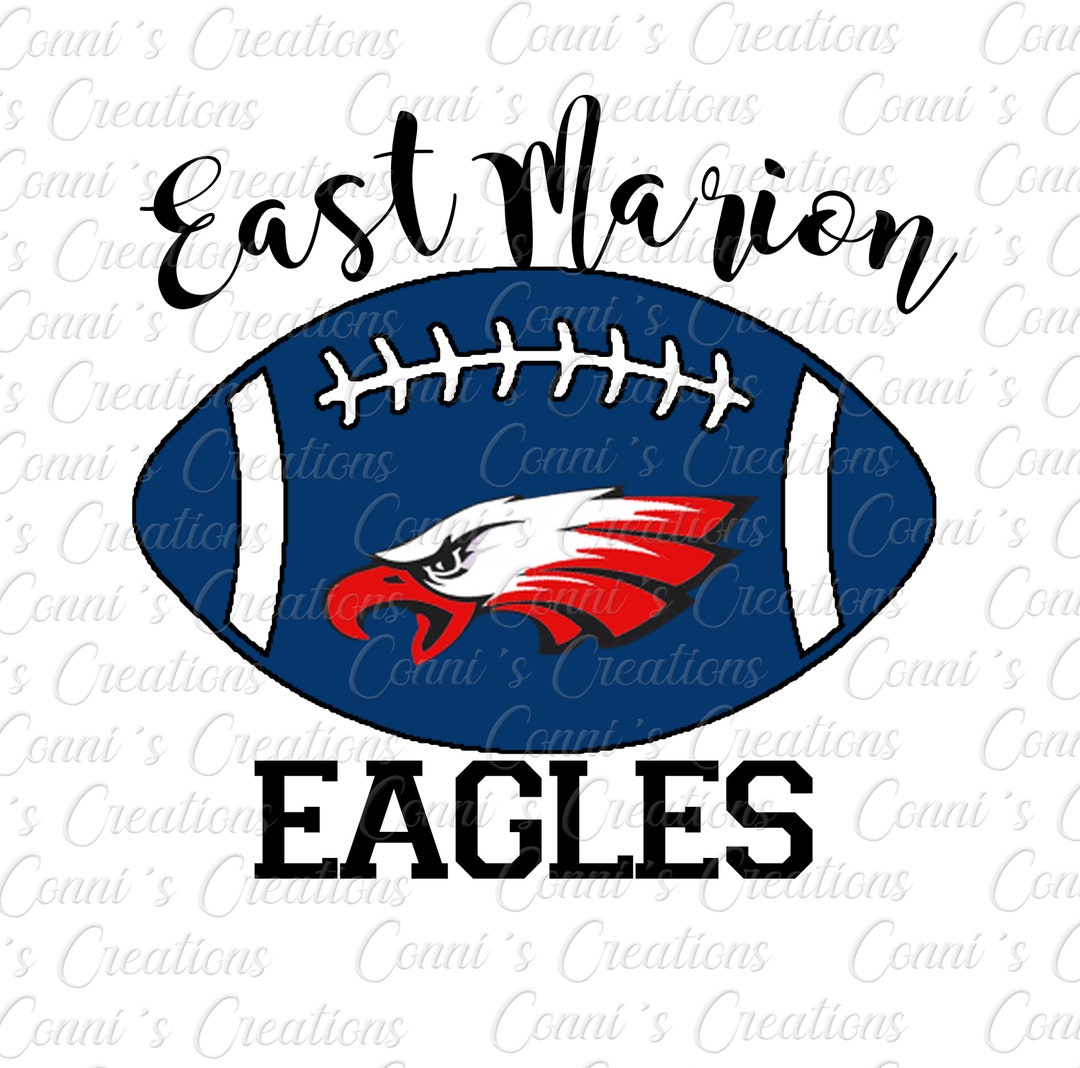 East Marion Eagles Sublimation Digital Design Png Etsy