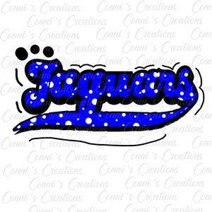 Jefferson Davis Jaguars Digital Sublimation Design - png