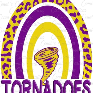 Purvis Tornados digital sublimation design - png