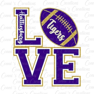 Hattiesburg Tigers Digital Sublimation Design - png