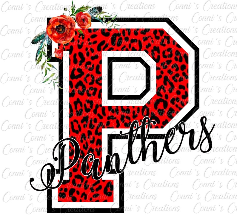 Petal Panthers Sublimation Digital Design Png File Etsy UK