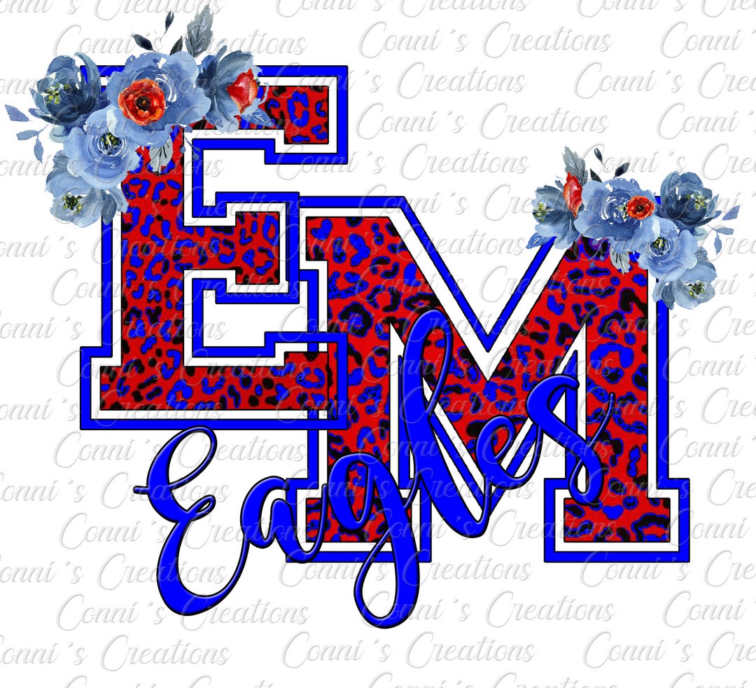 East Marion Eagles Sublimation Digital Design Png Etsy