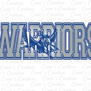 Warren Warriors Digital Sublimation Design - png