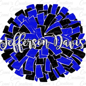 Jefferson Davis County Jaguars Sublimation Digital Design - png