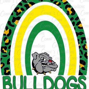 Bulldogs - Sublimation Digital Design - PNG