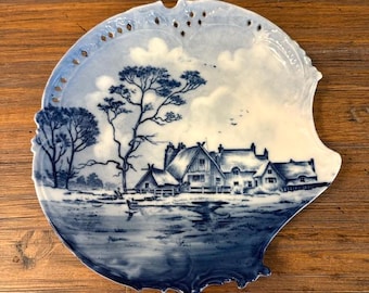 Plato de ensalada continental Delft Savoy de Rosenthal