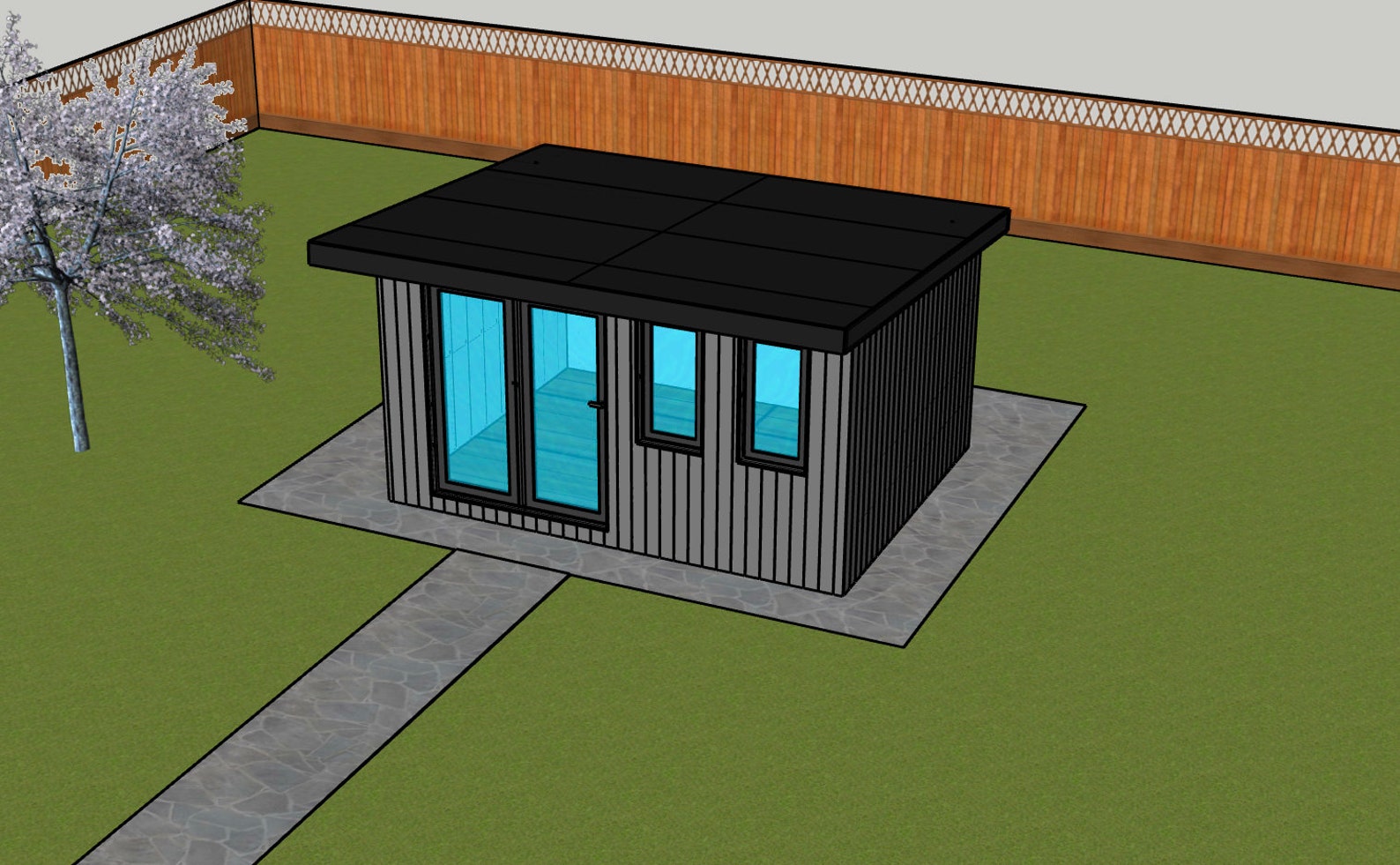 4.2x3m (14x10ft) Garden Room DIY Plans: Detailed Build Guide (Metric)