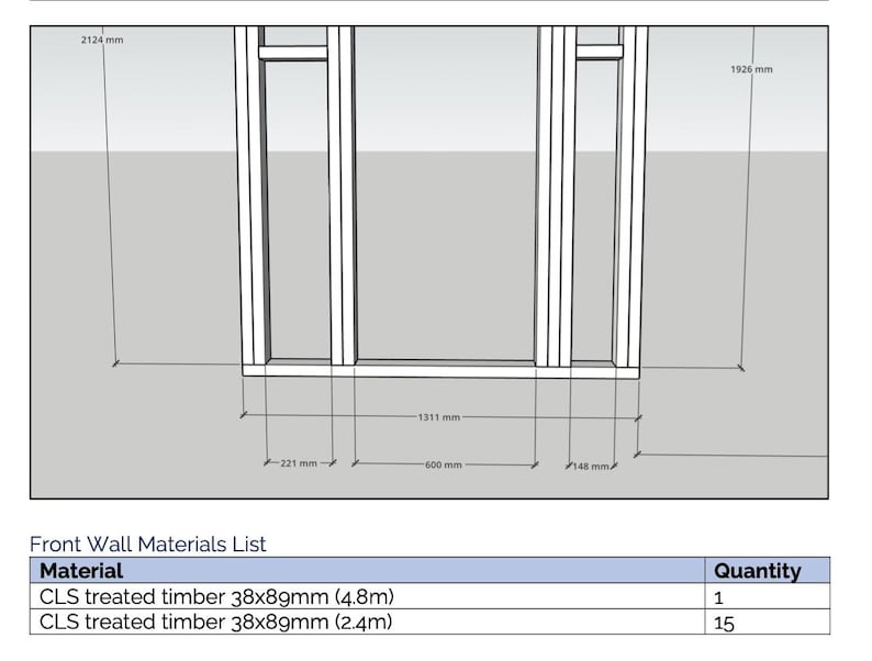 Insulated Garden Room Plans – 5×4m (16x14ft) DIY Insulated Office, 3D ...
