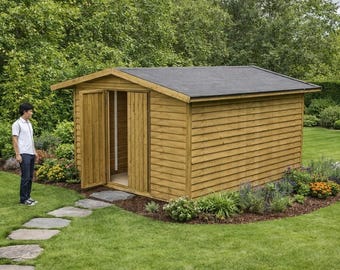 3.6x3m (12x10ft) DIY Shed Plans – Step-by-Step 3D Build Guide | Metric | UK Permitted Development
