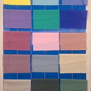 780 # 24 Solid-Farben 4 Stretch-Weg 87Nylon / 13Spandex-Stoff - Gewicht 180 g/m² funktioniert für Tanzbekleidung, Leopard, Preis wird lose verkauft
