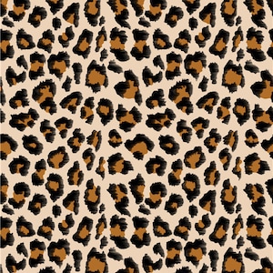 4 stretch way polyester/spandex matt leopard fabric print work for swimwear, Support Custom Print, Price sold by Yard