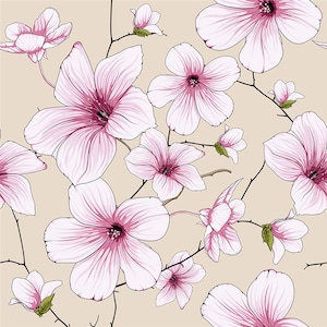 4 stretch way polyester /spandex matt flower fabric print works for bikini, Support Custom Print,Price sold by Yard
