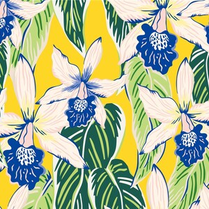 32021# 4 stretch way polyester /spandex matt stretch tropical fabric print works for bikini, Support Custom Print,Price sold by Yard