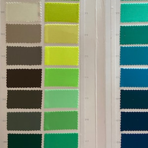 104 Solid colors 4 stretch way 80Nylon / 20 Spandex Color Catalogue matt - works for swimwear, biukini, boutique Price sold by Yard