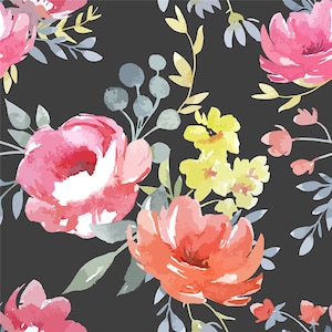 4 stretch way polyester /spandex matt flower fabric print works for bikini, Support Custom Print,Price sold by Yard