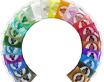 Cosmetic Grade Mica Pigment Powder, Mixed Colors for Epoxy, Resin, Slime, Paint