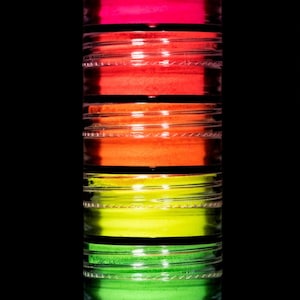 7 All Ultra Neon Bright Matte Eyeshadow Stack Pigment Set Mica Cosmetic Mineral Makeup
