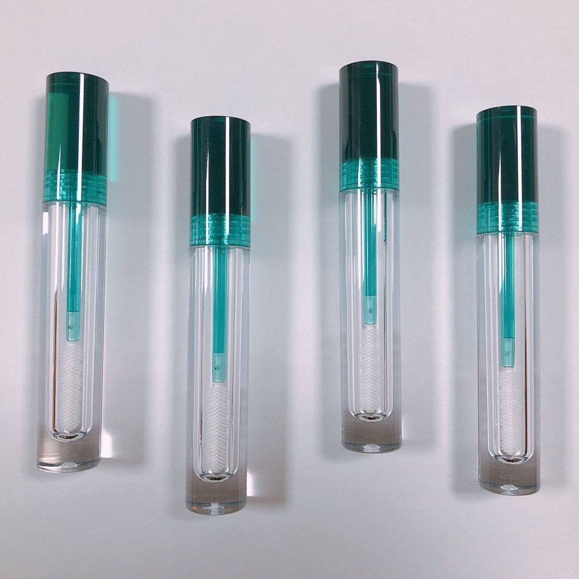 Empty Mascara Tube With Wand Applicator Teal/Clear 7 mL Etsy
