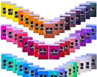 Mica Pigment Powder Assortment, Cosmetic Grade for Epoxy, Resin, Slime, Paint, Makeup