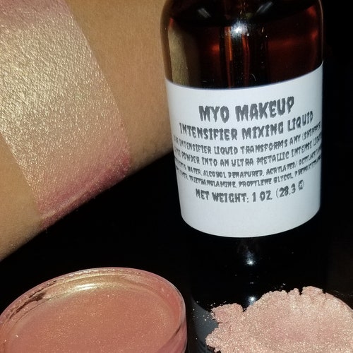 Eyeshadow Intensifier Mixing Medium 1oz Amber Glass Bottle Etsy