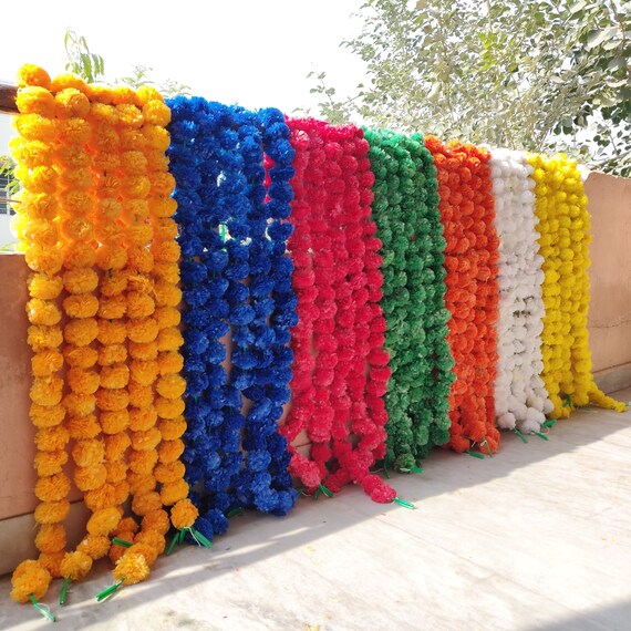 30 Pcs Lot Each 5feet Real Look Artificial Flower Strings Etsy
