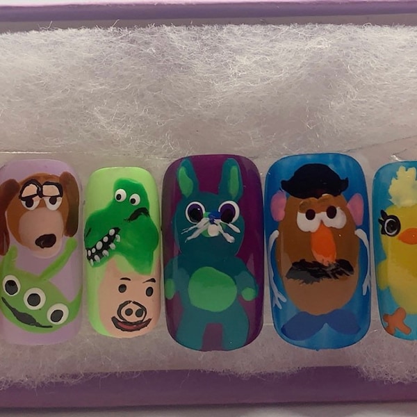 Toy Story Nails Etsy