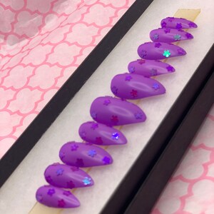 Twinkle my star/ star/ press on nails