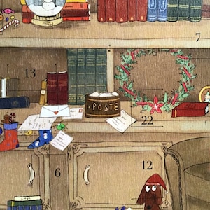 Calendrier de lavent: la bibliothèque des lutins de Noël image 5