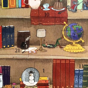 Calendrier de lavent: la bibliothèque des lutins de Noël image 4