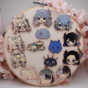 Hololive EN Advent Enamel Pins