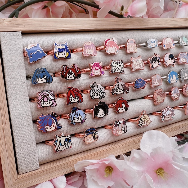 Enamel Rings [ Hololive / Holostars ] - Etsy