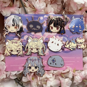 Hololive EN Advent Enamel Pins