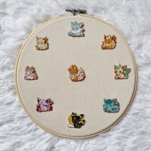 Eeveelution Enamel Pins