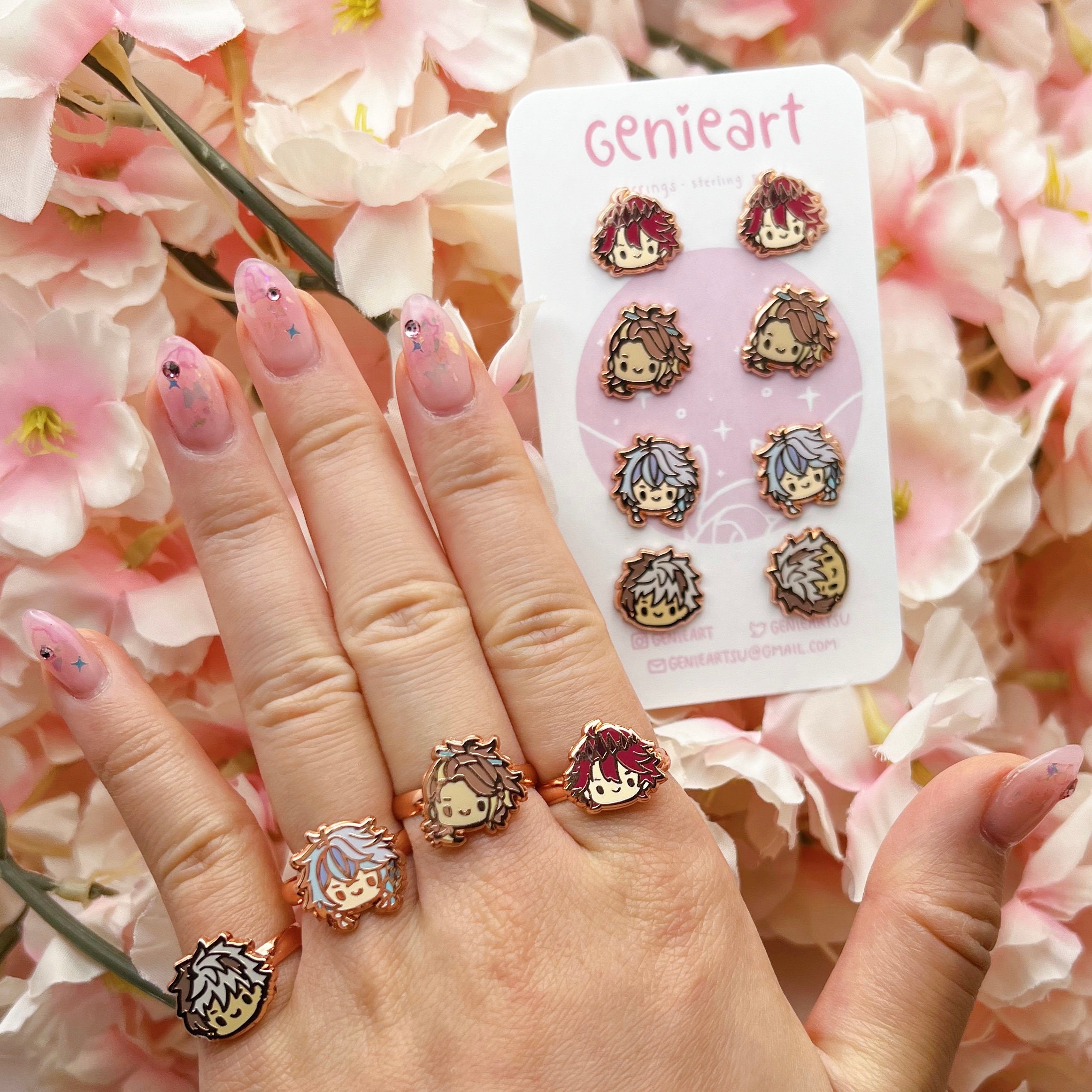 Enamel Rings [ Hololive / Holostars ] - Etsy