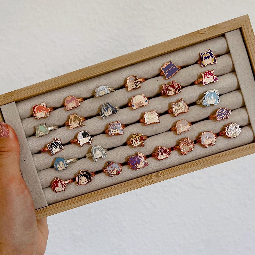 Enamel Rings [ Hololive / Holostars ] - Etsy