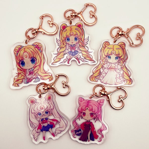 Sailor Moon Acrylic Charms