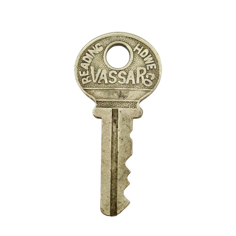 Vassar Key by Reading HDWE Co, Antique Brass Tone Key for Stamping ...