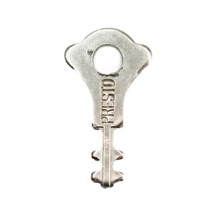 Presto Key, Small Vintage Luggage Key, 1950's keys, Collectors Item