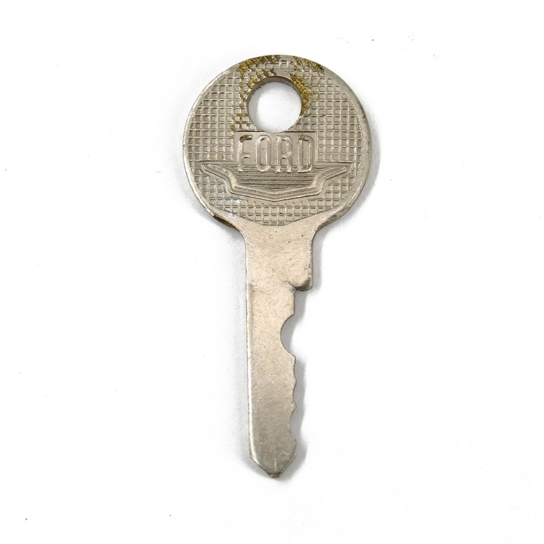 Ford Key With Futuristic Art Deco Car, Antique Collectors Key, Ford ...