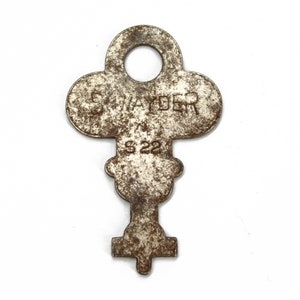Shwayder S22 Vintage Flat Key, Original Genuine Luggage Suitcase Key
