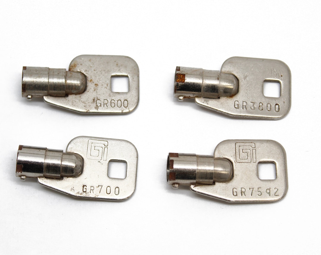 ONE GR Vending Machine Key, GR600, GR700, GR3800, GR7592, Greenwald