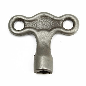 Vintage T Handle Key, Square Shaft Sillcock Key, Radiator Key, Winder