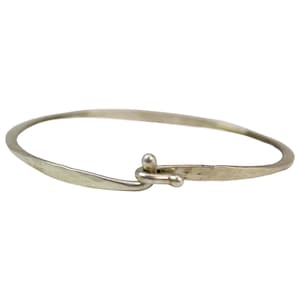 James Avery Hook On Sterling Silver Armband, Längd Ca 2,5 Inches, Silverarmband, Berlockarmband