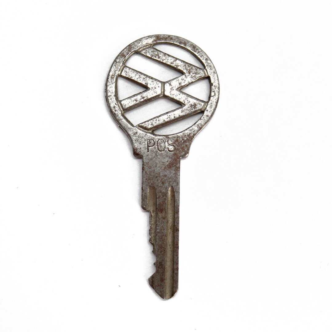 Vintage Volkswagen Key, 19611966 VW Beetle Key, SC62 POS, Automobile