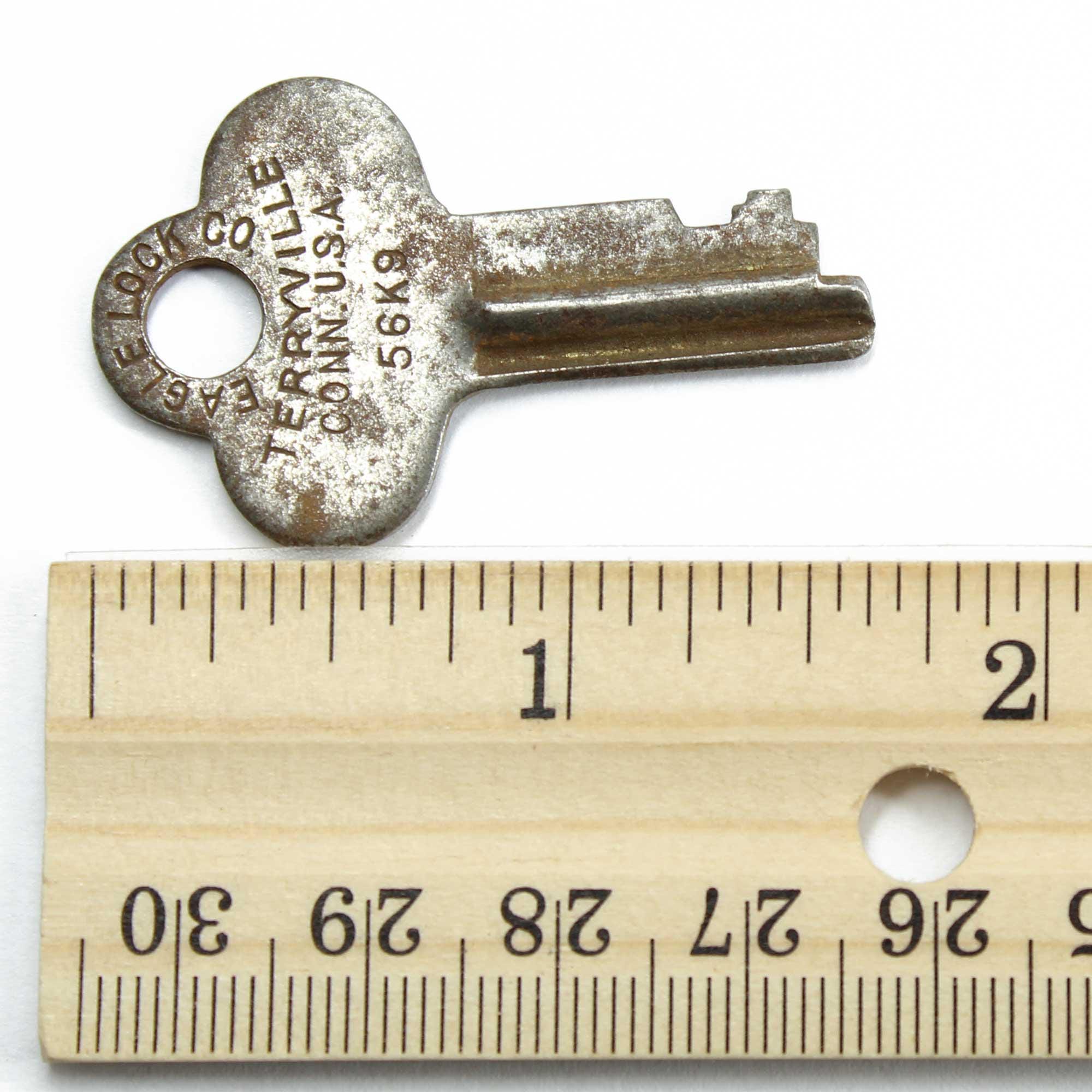 Eagle Lock Co. Key 56K9, Terryville Conn, USA Antique Steamer