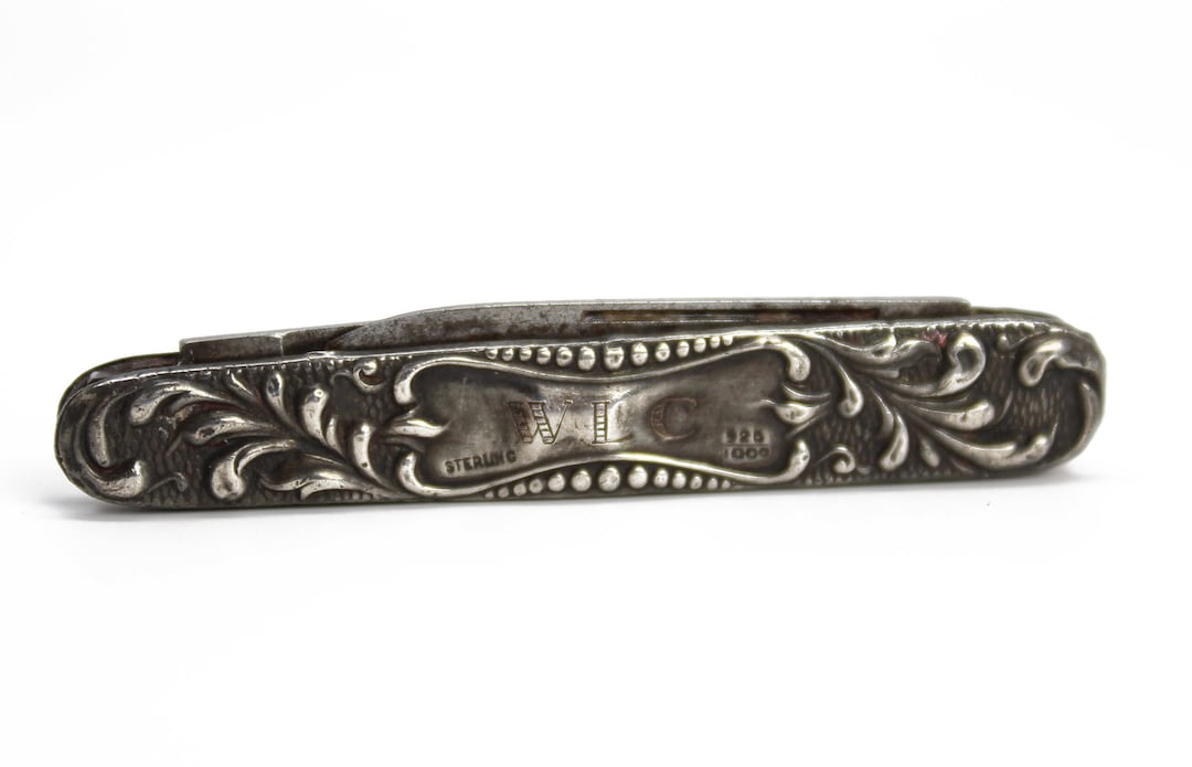 Antique Sterling Silver Pocket Knife Made in Germany