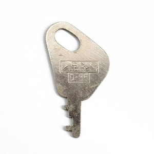 Long Lock D85 Key, Vintage Steamer Trunk Luggage Key