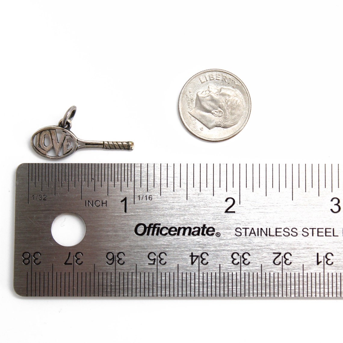 James Avery Love Tennis Racket Charm Retired James Avery Etsy