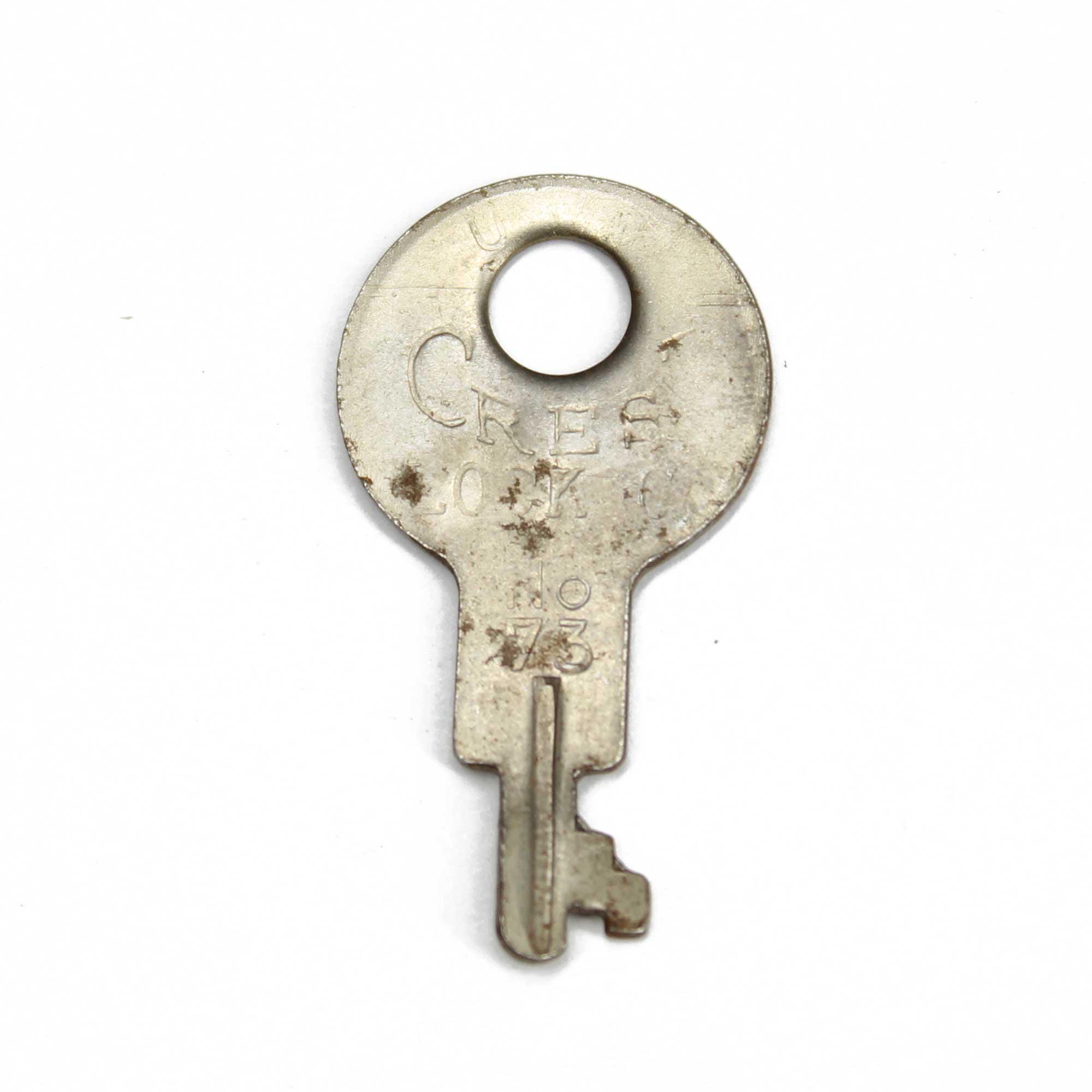 Crest Lock Co Key No 73, Antique Luggage Trunk Steamer Key - Etsy