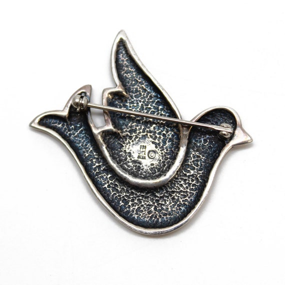 James Avery Retired Dove Brooch, Sterling Silver … - image 2